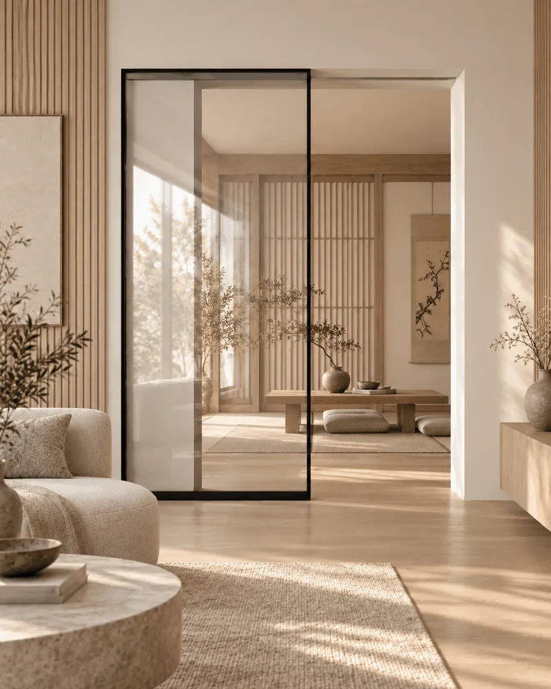 Ghost Sliding Doors